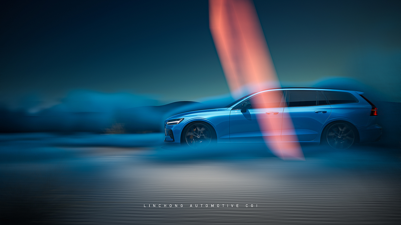 UE5 Volvo V60（图ZMzU2NjU3Njcy） - 机械/交通 - 站酷设计师Tommy_林冲原创素材 - 站酷ZCOOL