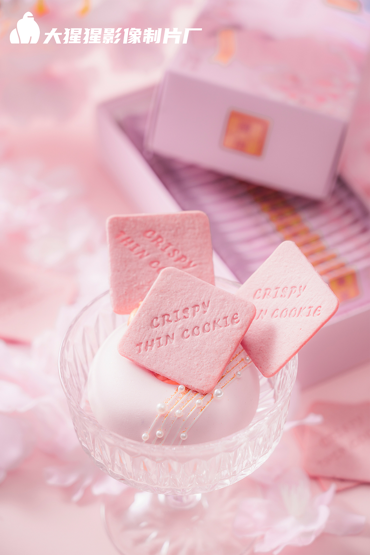 唛趣樱花饼干拍摄