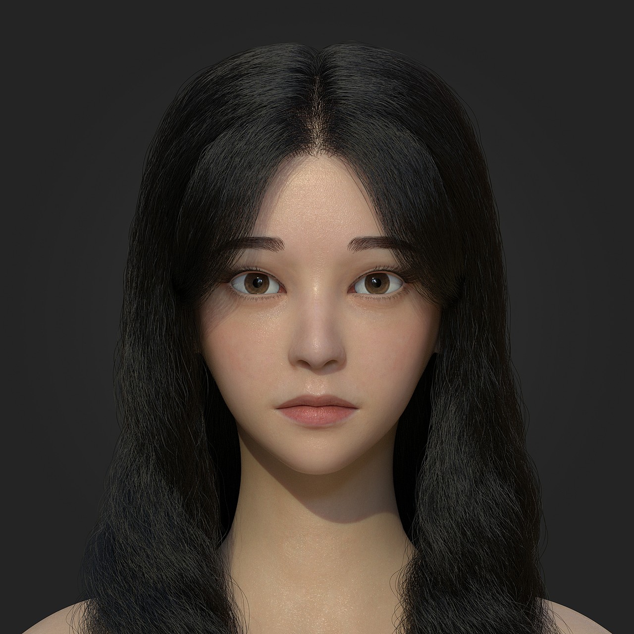 个人虚拟CG角色作品