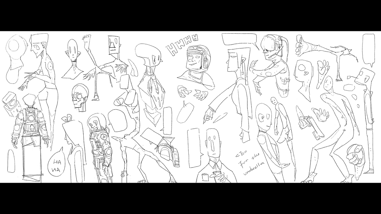 日常摸鱼01（图ZMzEyNTMyMzIw） - 创作习作 - 站酷设计师自动机器人原创素材 - 站酷ZCOOL