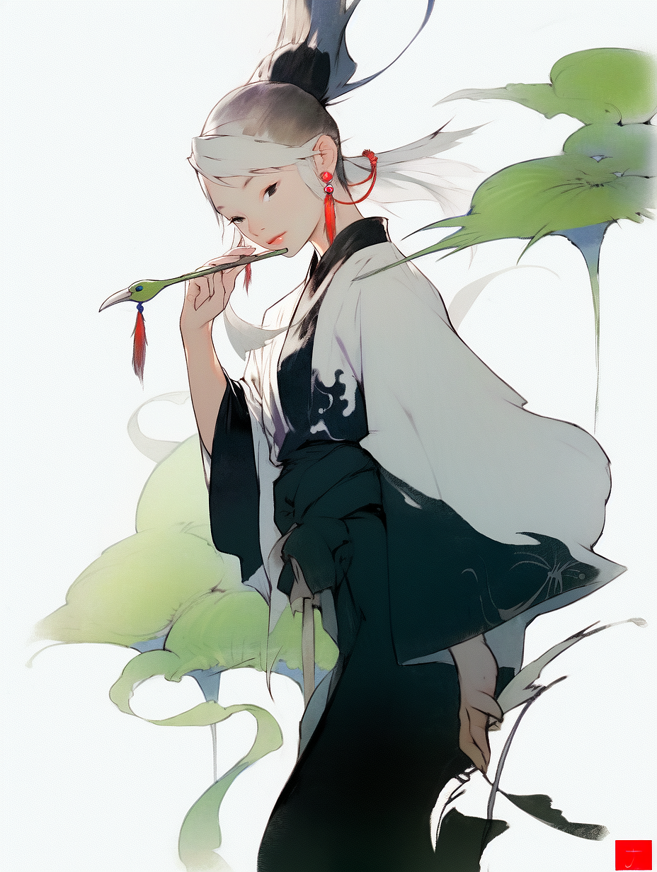 绿野仙子,静空皎月