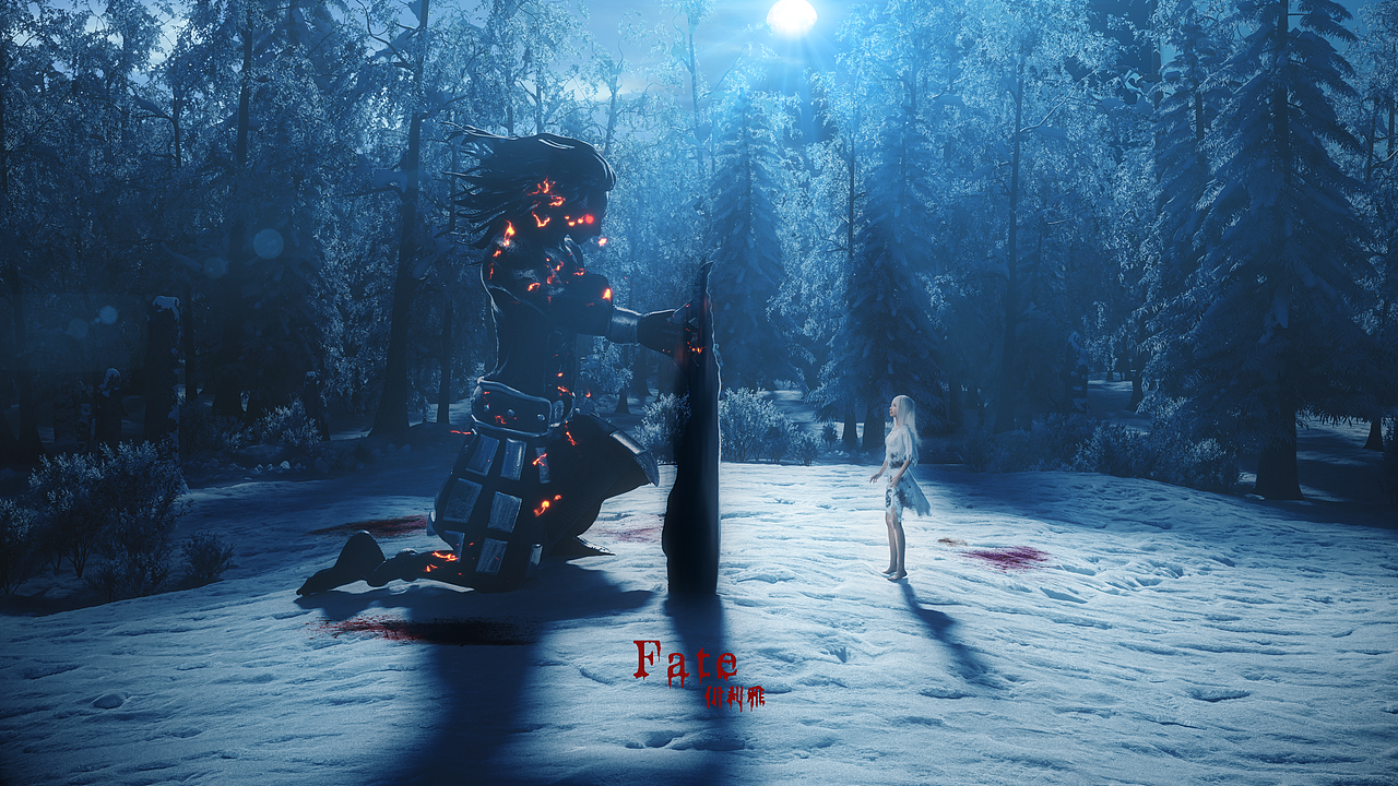 FATE_伊莉雅（图ZMzExMjE4MzA4） - 动画/影视 - 站酷设计师玖玖啊原创素材 - 站酷ZCOOL
