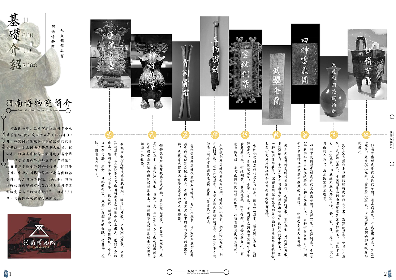 河南博物院设计文化调研文创设计