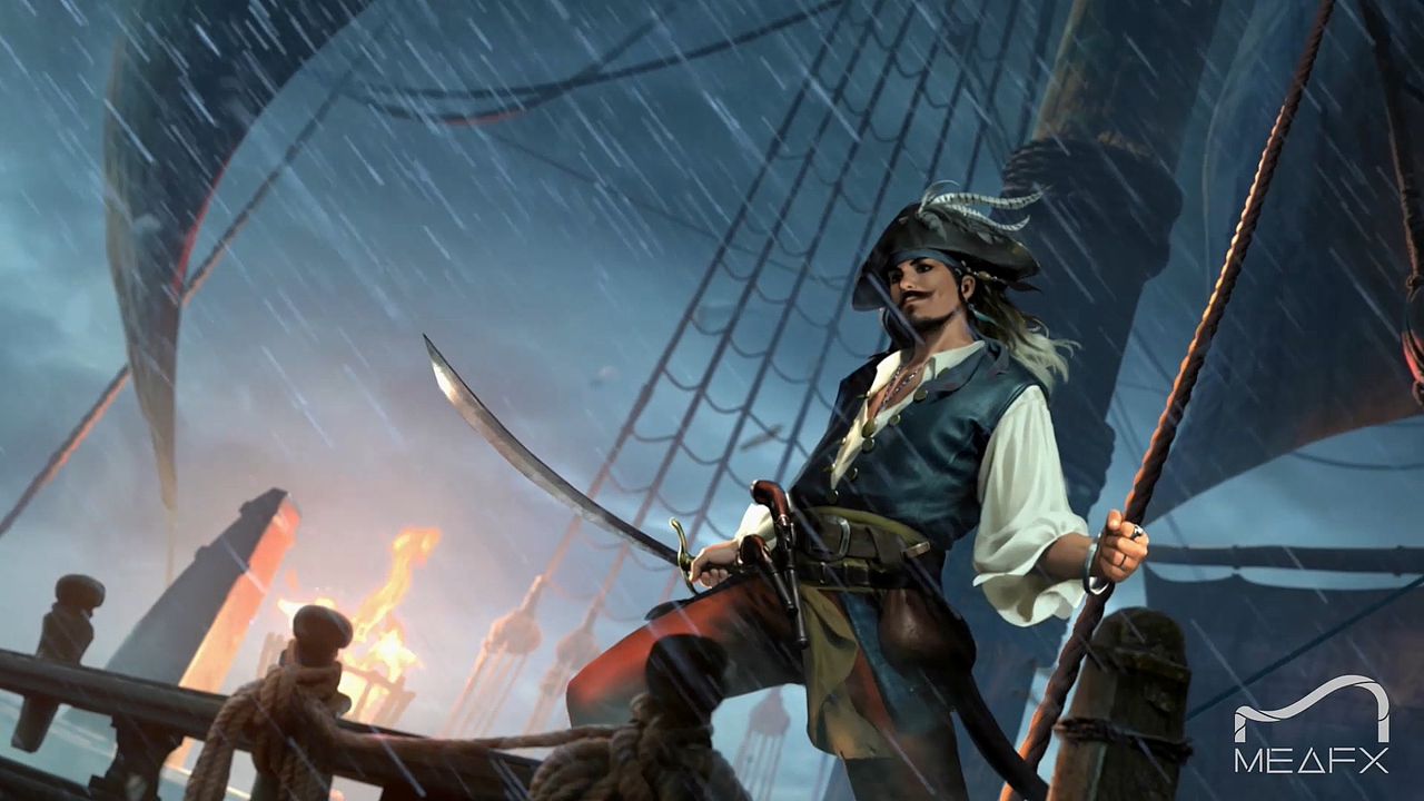 | MEAFX | 加勒比海盗×Guns of glory 诅咒风暴来临！（图ZMzAyNzczMzYw） - 动画/影视 - 站酷设计师MEAFX原创素材 - 站酷ZCOOL
