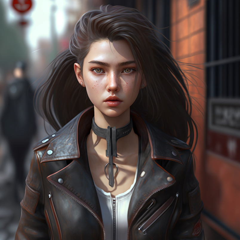 超写实亚洲girl-AI制图