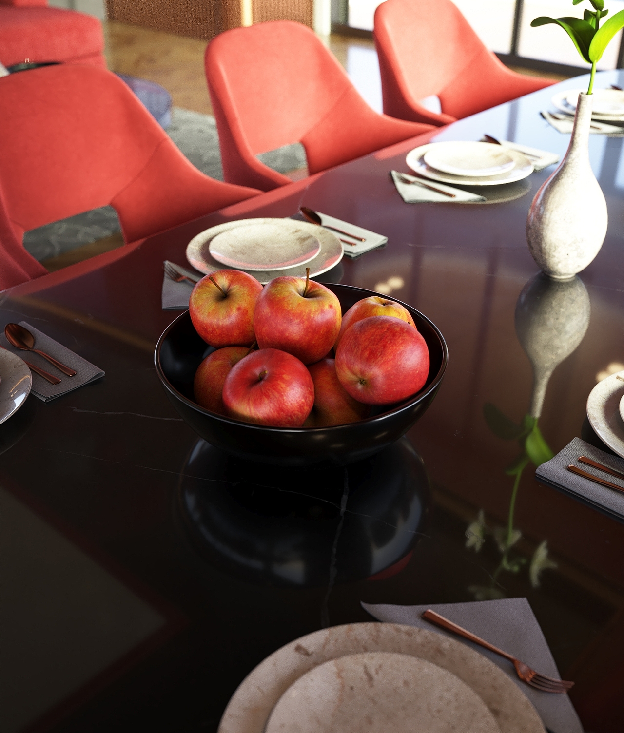 游艇室内效果图