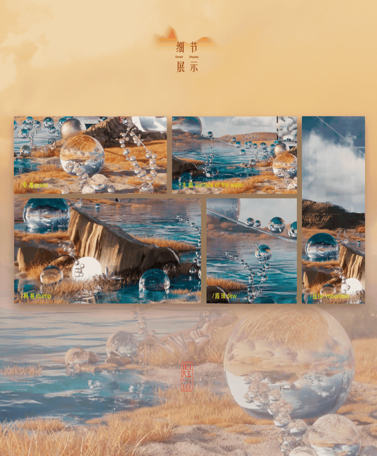 北外滩X折叠巨幕装置一一超现实数字落日奇观(图ZMzQ4NjE5NjAw) - 动画/影视 - 站酷设计师三无化碳原创素材 - 站酷ZCOOL