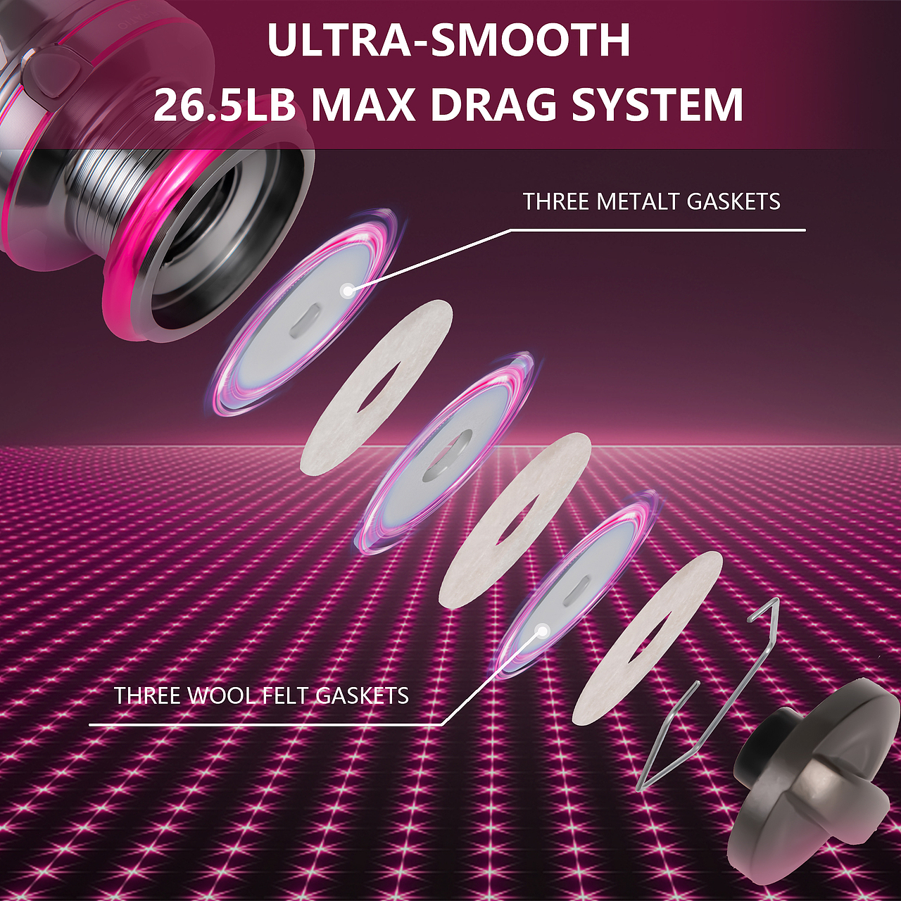 海竿轮 钓鱼轮 路亚鱼线渔轮 亚马逊主图 3000型号