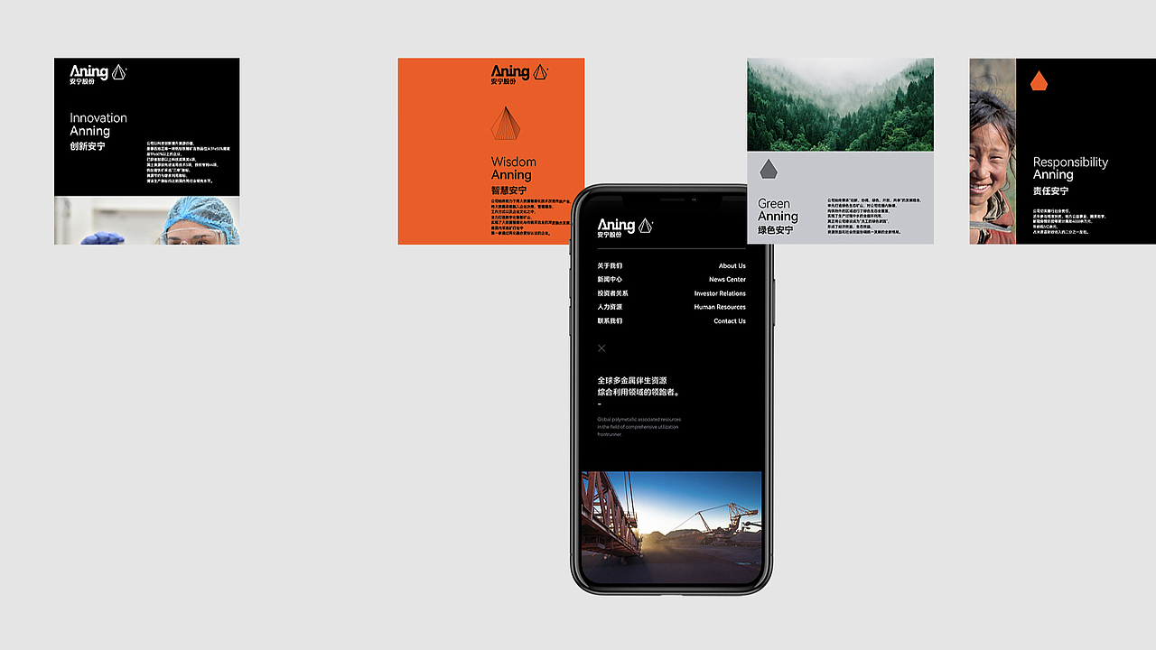 安宁股份品牌形象升级/VI设计/LOGO设计（图ZMzM4NzU5MjI0） - 品牌 - 站酷设计师英迈品牌策略设计原创素材 - 站酷ZCOOL