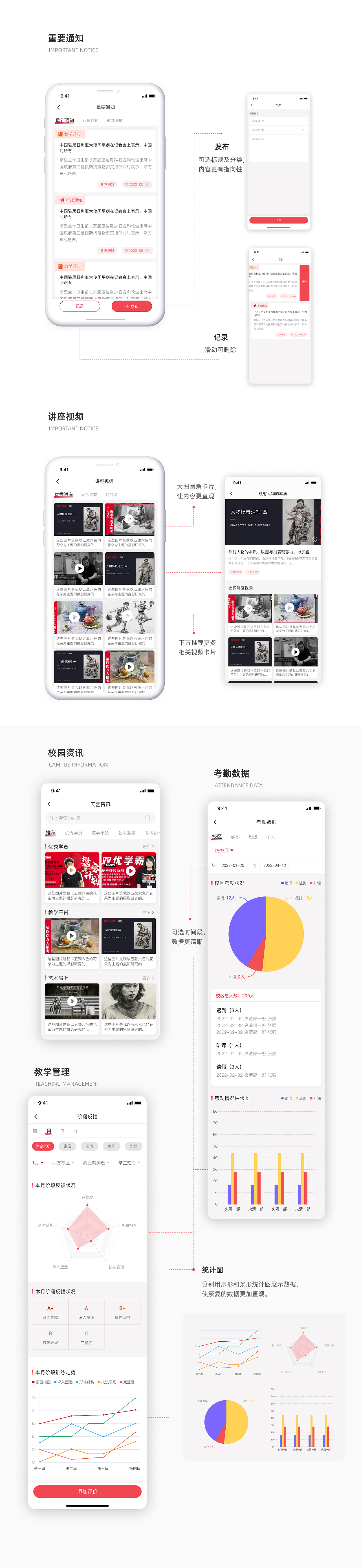 天艺画室APP设计（图ZMzEyNzY3ODA4） - APP界面 - 站酷设计师优谷有鹿原创素材 - 站酷ZCOOL