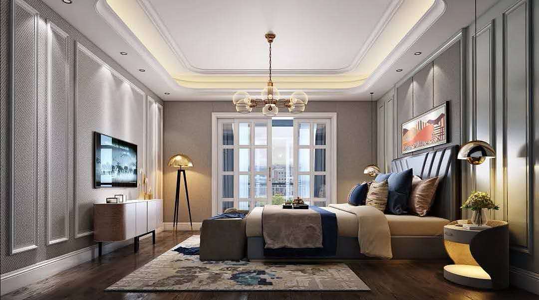 美式轻奢（图ZMzIzMDA4MzQ4） - 家装设计 - 站酷设计师折耳喵1992原创素材 - 站酷ZCOOL