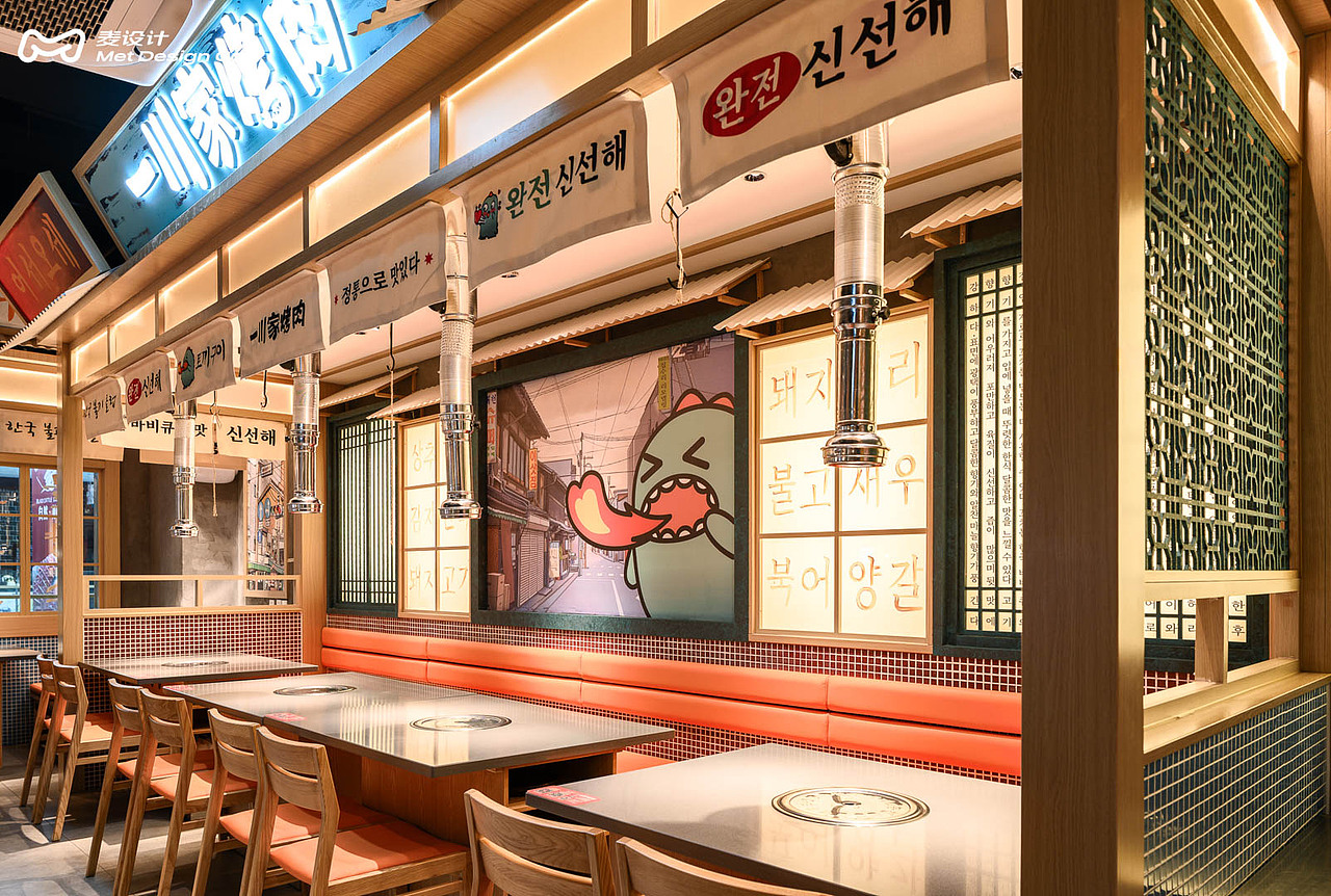 【全案作品】一川家|一川家烤肉穿越回1988的双门洞