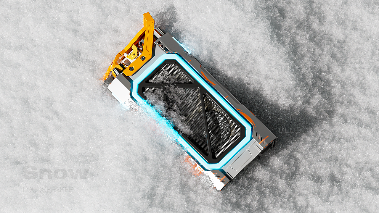 魅族PANDAER × 猫王 XOG 白金独角兽赛博音箱-6月（图ZMzQzODU5NTAw） - 产品 - 站酷设计师ALLBLUE熬饼原创素材 - 站酷ZCOOL