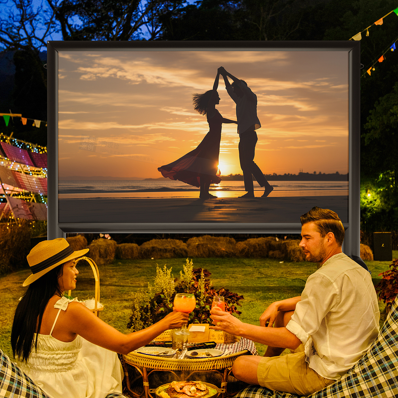 亚马逊闭气幕布投影布产品图片拍摄主图A+排版设计（图ZMzU4NTM3NjY4） - 电商 - 站酷设计师广州万物文化原创素材 - 站酷ZCOOL