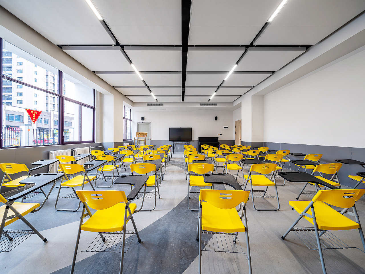 西安市经开第五学校|建筑拍摄