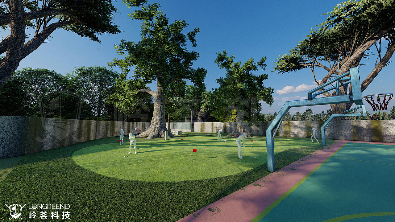 高尔夫教学果岭教学场地施工贵族学校标配高端学府工程（图ZMzAyMTM0NzQw） - 其他空间 - 站酷设计师marco何原创素材 - 站酷ZCOOL