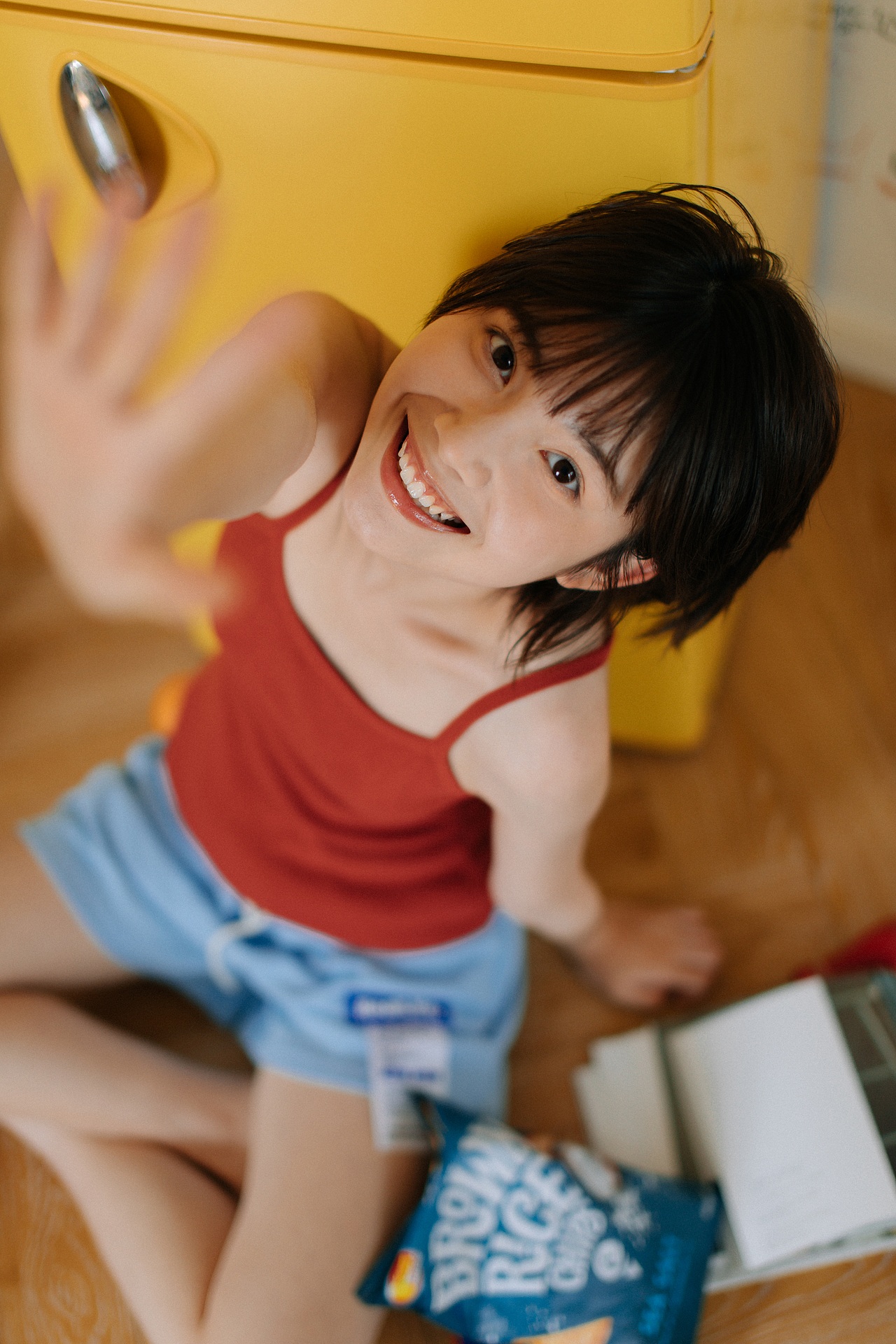 女孩,夏天的颜色