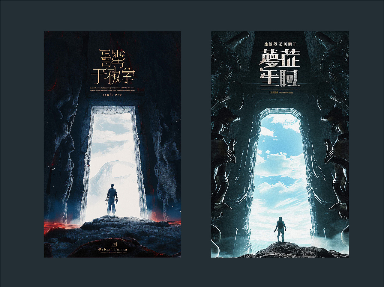 未来世界海报—虚拟向