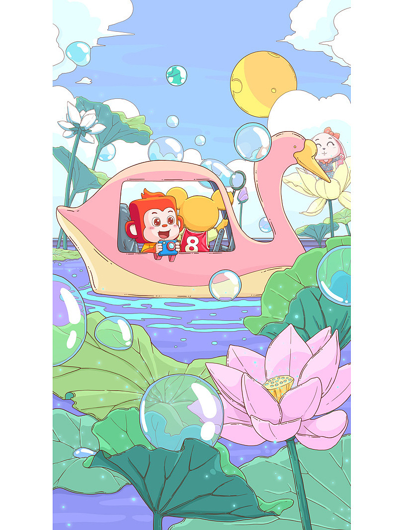 上半年的插画作业（图ZMzEwNDkzMDUy） - 儿童插画 - 站酷设计师大大大松原创素材 - 站酷ZCOOL