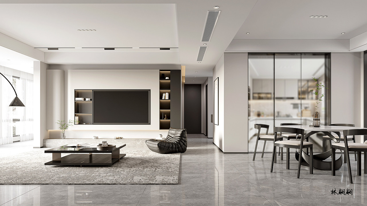 家装|现代风格,就以这个家为模板!