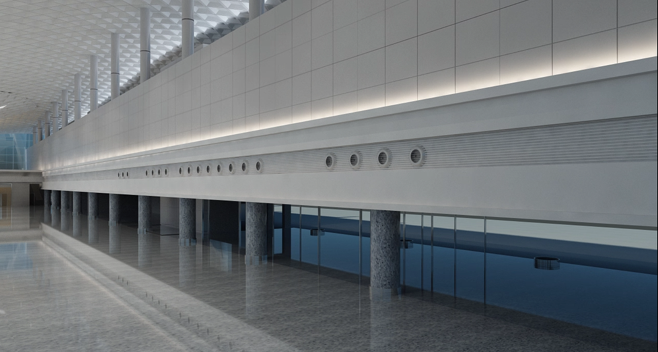 机场-建筑生长动画