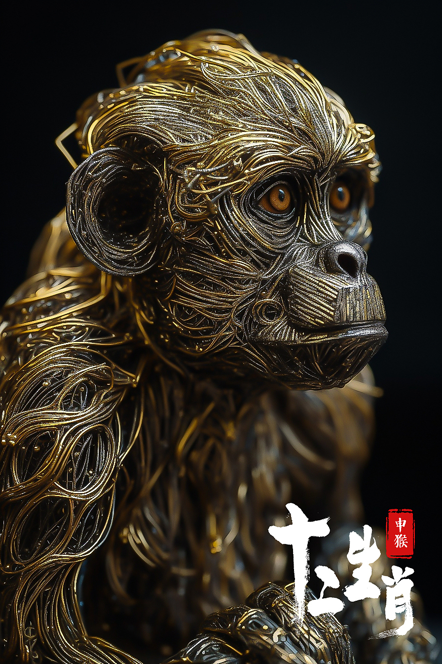 AI智能 十二生肖系列 midjourney