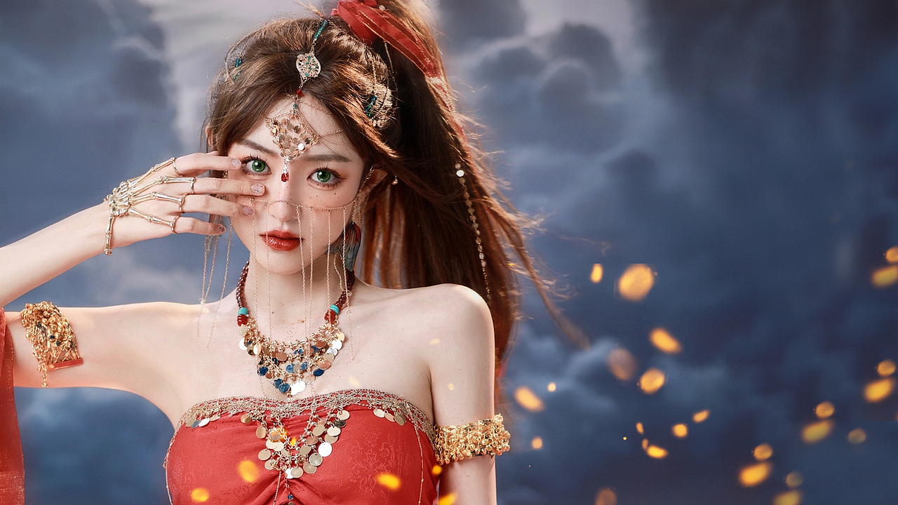 网络杂图《美人兮》见之不忘（图ZMzI2MDUyNDg4） - 时尚/艺术摄影 - 站酷设计师林希泽原创素材 - 站酷ZCOOL
