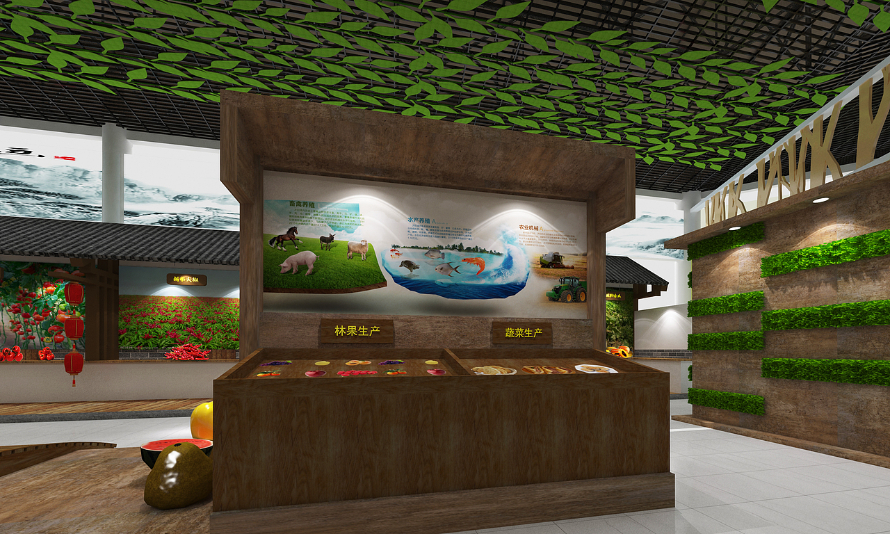 展示云 | 农耕博物馆（图ZMzA0Mzk4MjQ4） - 建筑设计 - 站酷设计师展示云空间设计原创素材 - 站酷ZCOOL