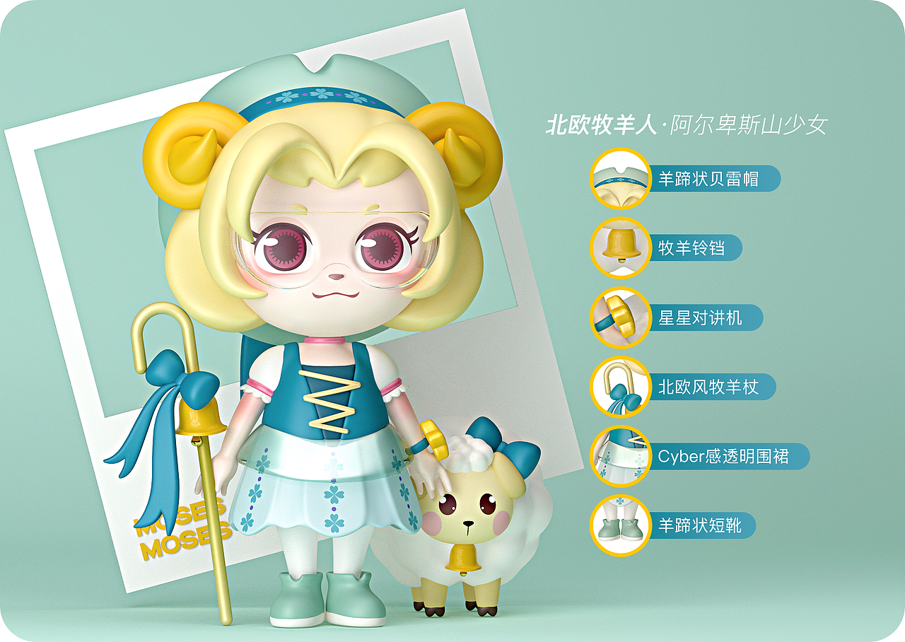 原创IP | MOSES MOSES 摩西摩西