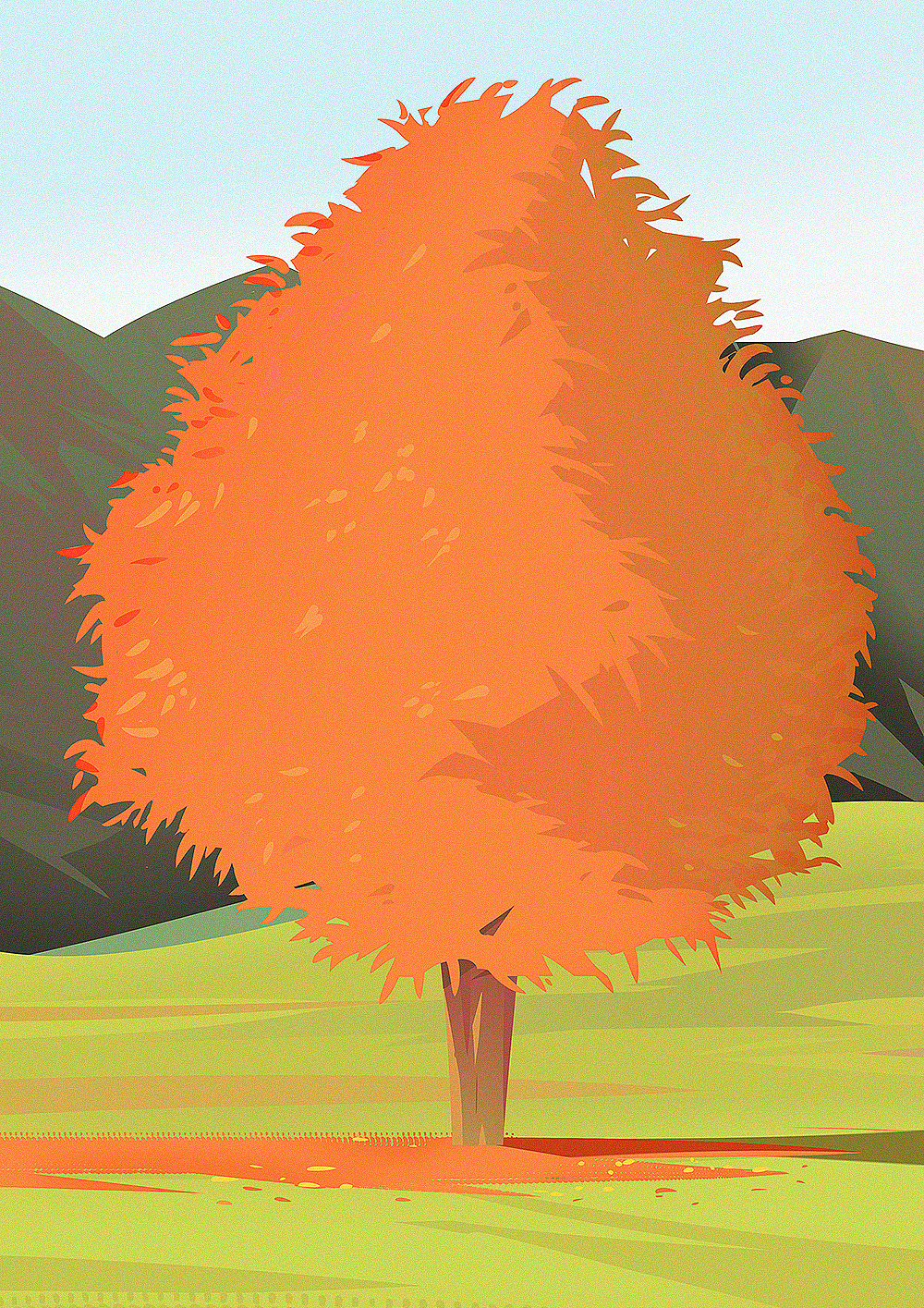 色彩速途 | 合集（01-30）（图ZMzE3OTU3ODYw） - 商业插画 - 站酷设计师吃橘子了喂原创素材 - 站酷ZCOOL