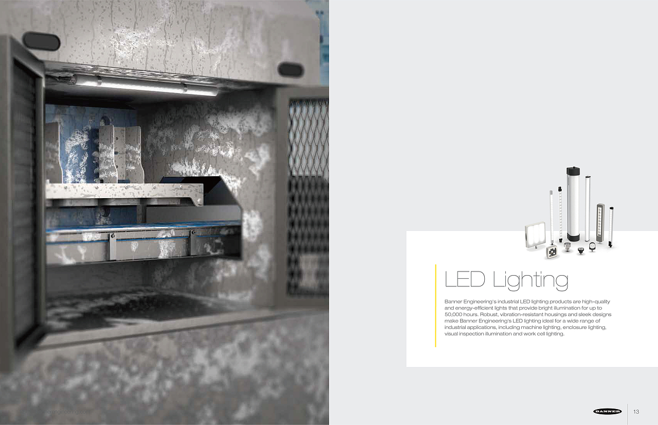 分享 · 美国BANNER照明和指示灯系列产品画册