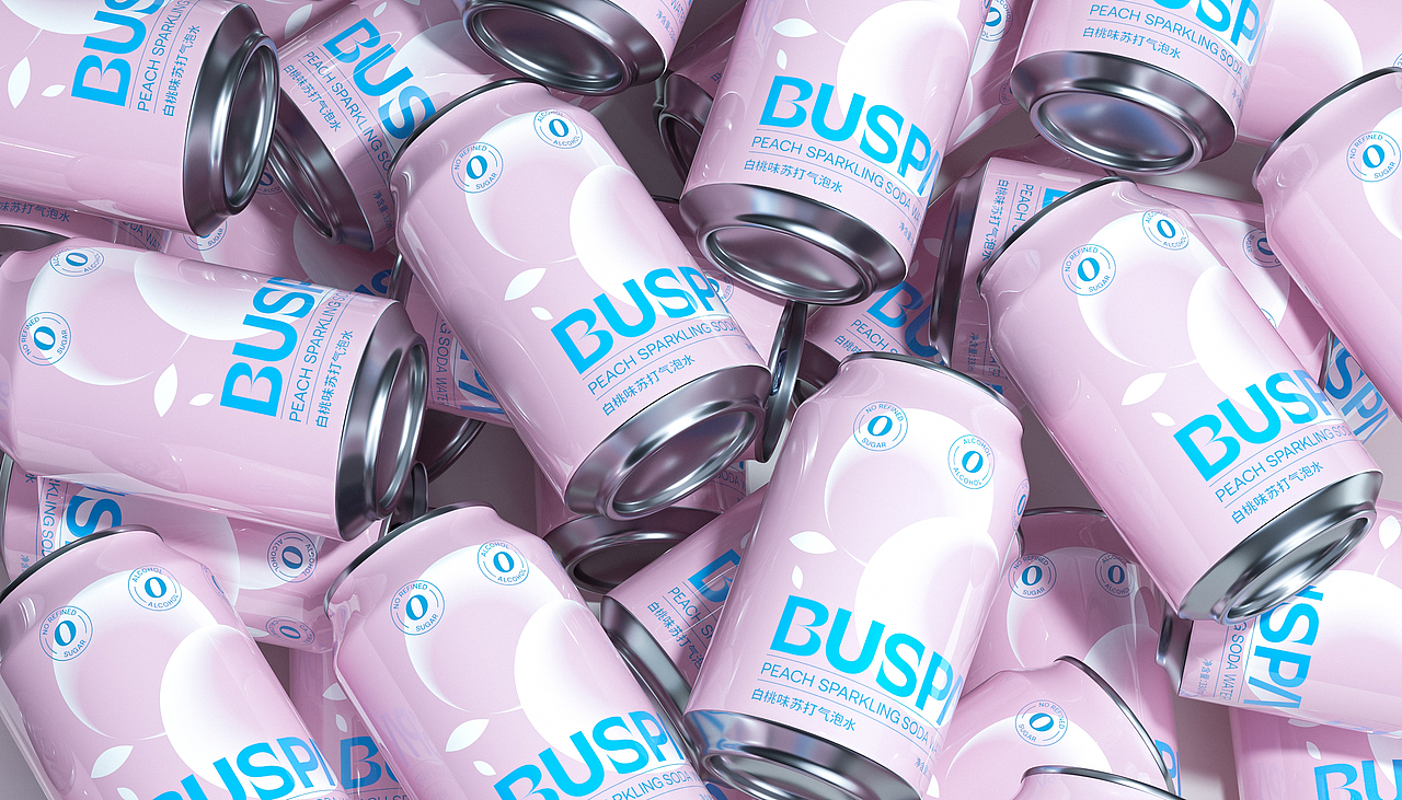 BUSPA气泡水 包装设计（图ZMzIxMjc3MjIw） - 包装 - 站酷设计师辛夷卉原创素材 - 站酷ZCOOL