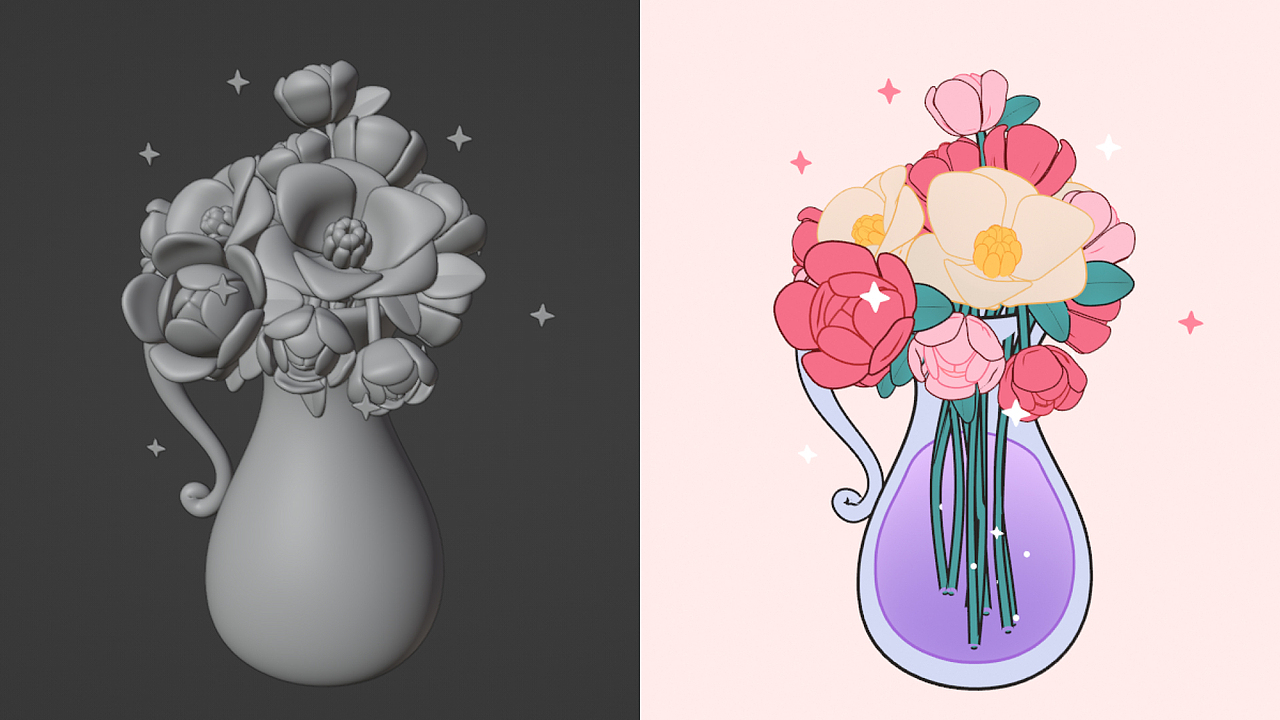 blender 三渲二(附节点教程)