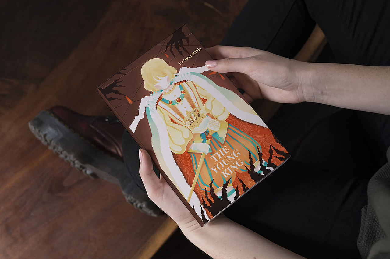 书封插画:王尔德《少年国王》