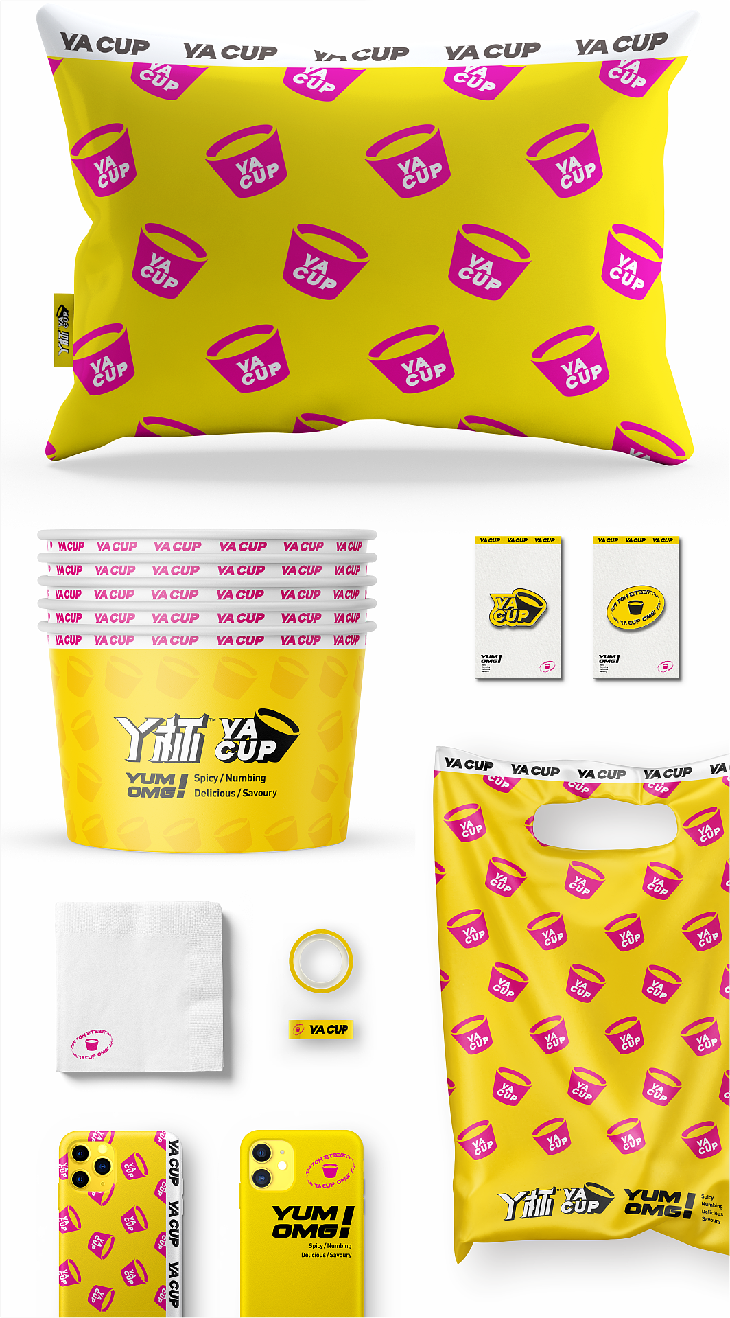 丫杯街头火锅 · 餐饮食品LOGO及视觉设计（图ZMzQ4NjUzNTQ0） - Logo - 站酷设计师HHEDESIGN原创素材 - 站酷ZCOOL