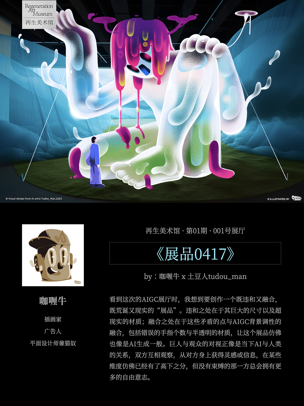 再生美术馆·01期·重塑山河（图ZMzU2ODAzOTky） - AI作品 - 站酷设计师土豆人TudouMan原创素材 - 站酷ZCOOL
