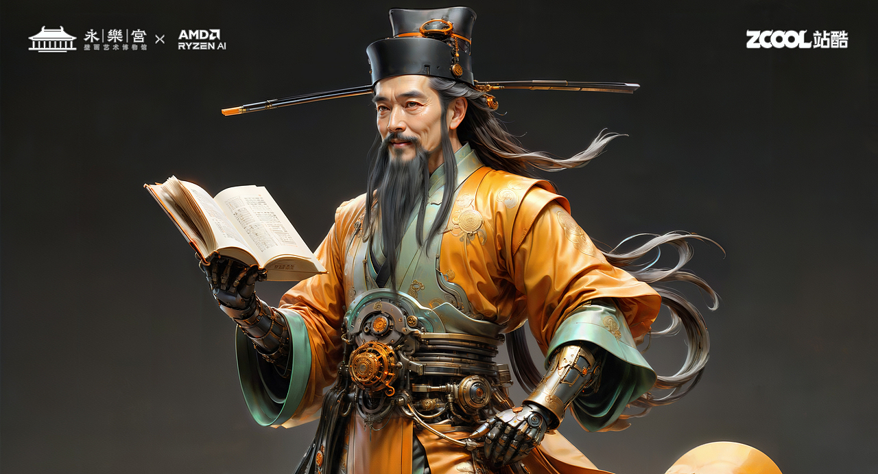 朝元群仙 赛博集结（图ZMzU4NjcyMjY4） - AI作品 - 站酷设计师鲨鱼丹原创素材 - 站酷ZCOOL