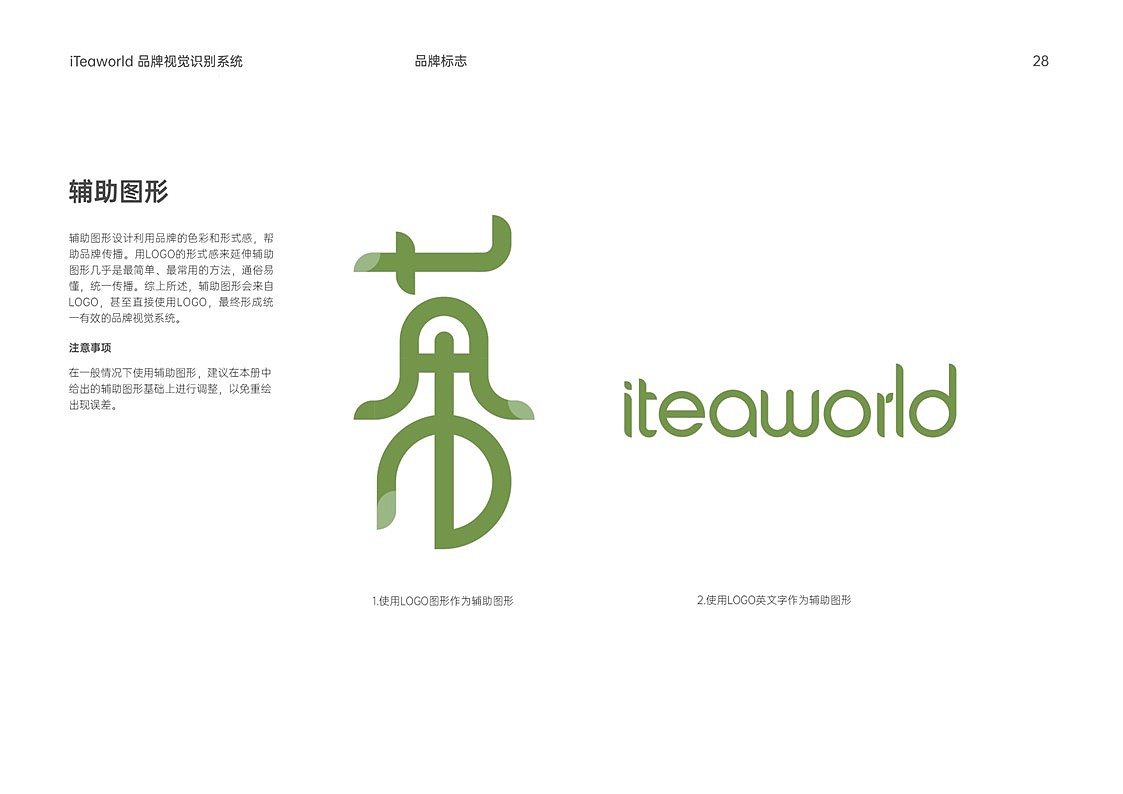 iteaworld跨境电商茶叶VIS品牌形象识别系统手册设计