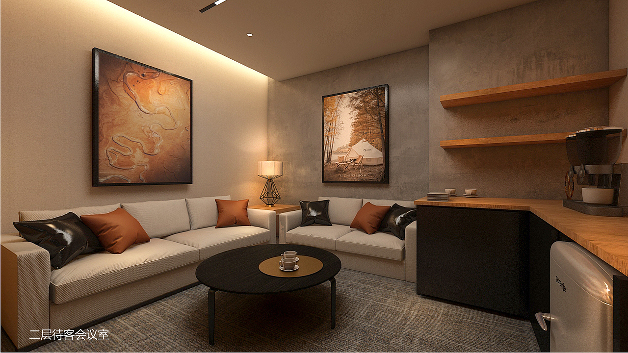 UNICORN高端办公空间设计SI/VI/总部办公/施工落地全案（图ZMzUxMTk3MjAw） - 商业空间设计 - 站酷设计师联合艺创品牌设计原创素材 - 站酷ZCOOL