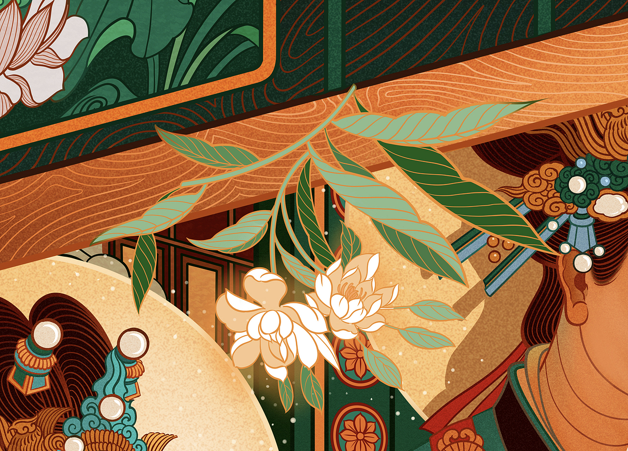 《画壁》组画系列（图ZMzYwNTM4NDQ0） - 商业插画 - 站酷设计师唐众汤忠原创素材 - 站酷ZCOOL