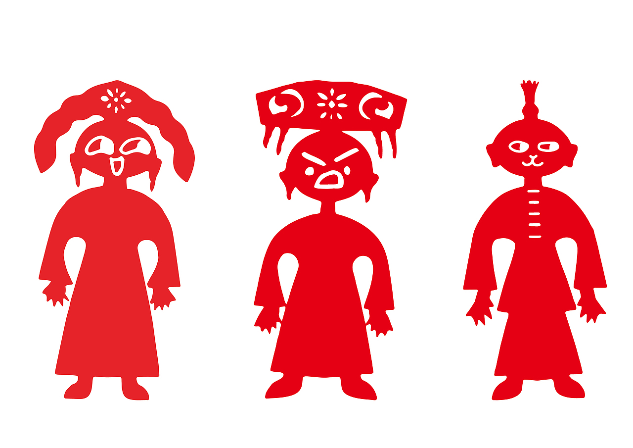 非遗造物-满族剪纸（图ZMzQwMzEwODUy） - 品牌 - 站酷设计师案武原创素材 - 站酷ZCOOL