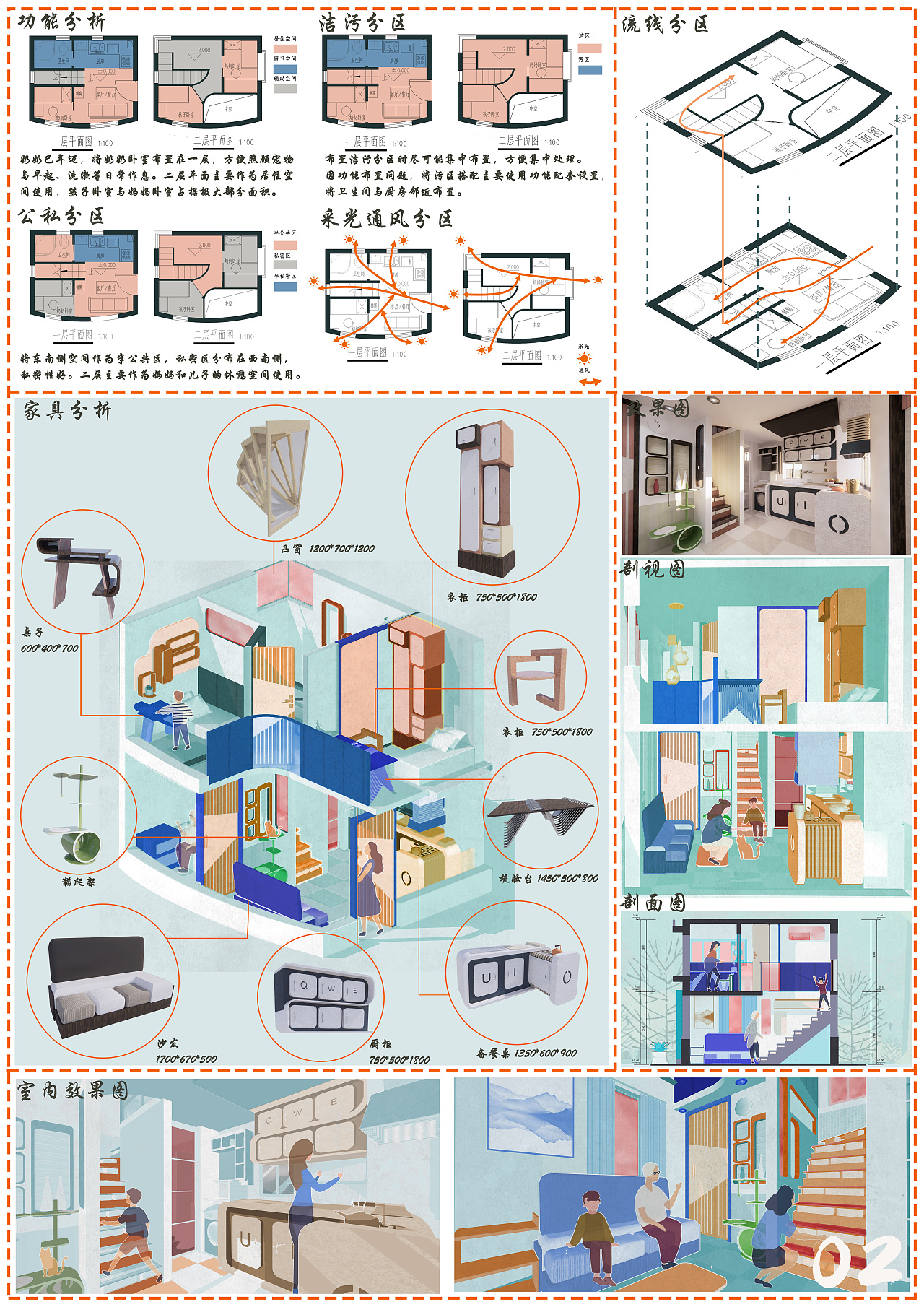 “键”入“家”境——住宅套型概念方案设计