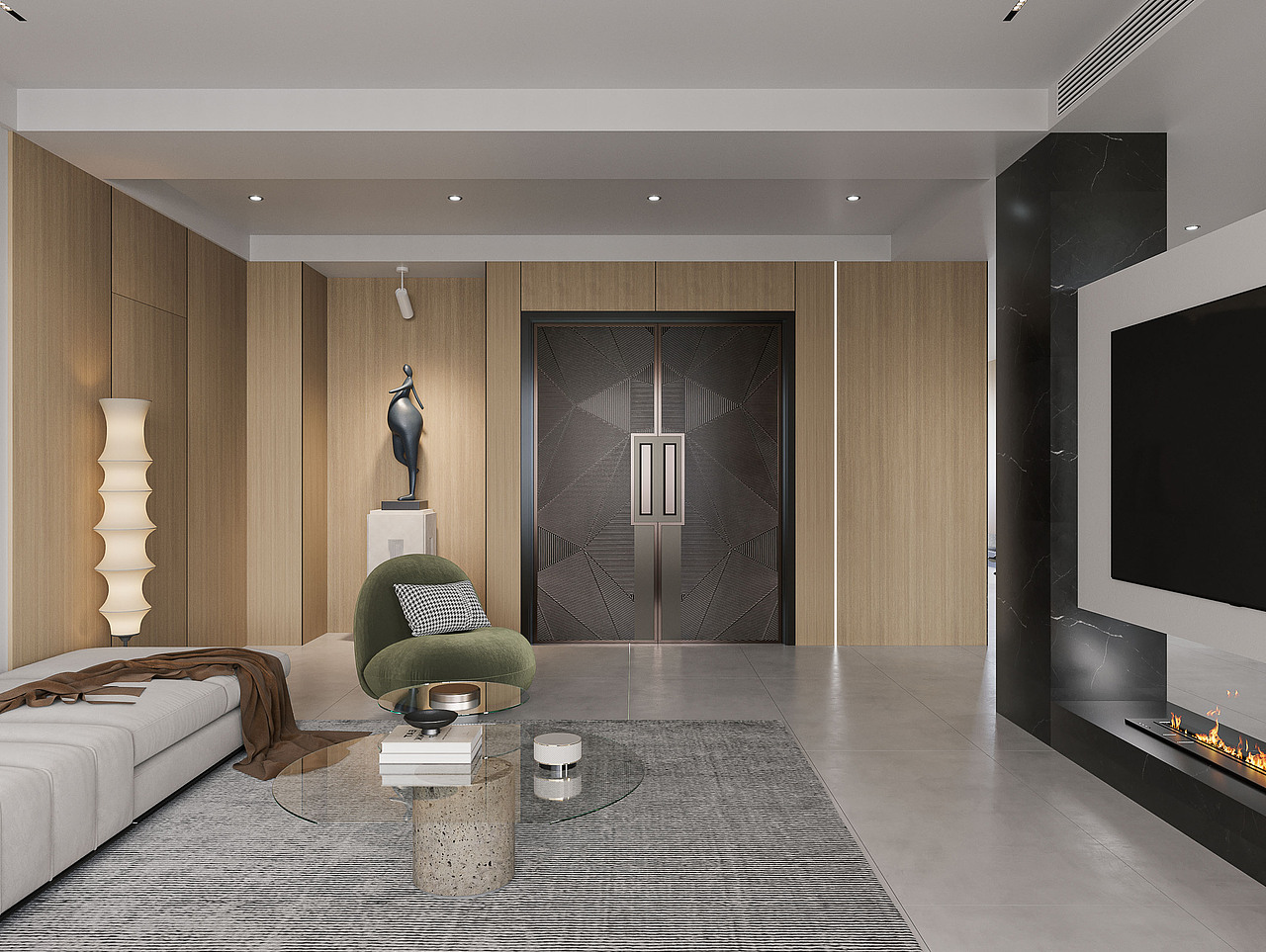 现代风格 | 客餐厅