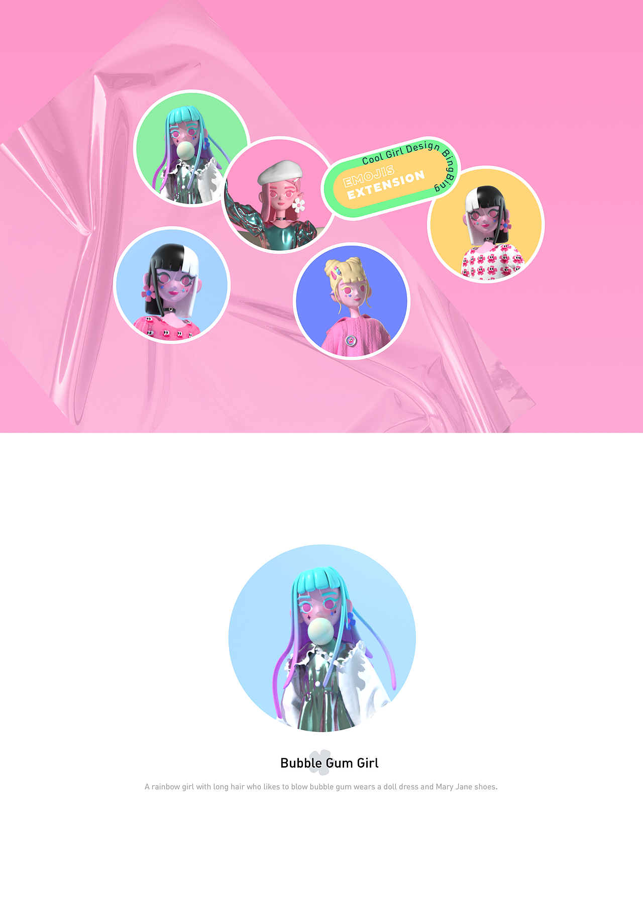 创造出一波酷女孩们-虚拟人物IP（图ZMzQyMzU2NTQ4） - 人物/生物 - 站酷设计师贪玩的小丫头原创素材 - 站酷ZCOOL