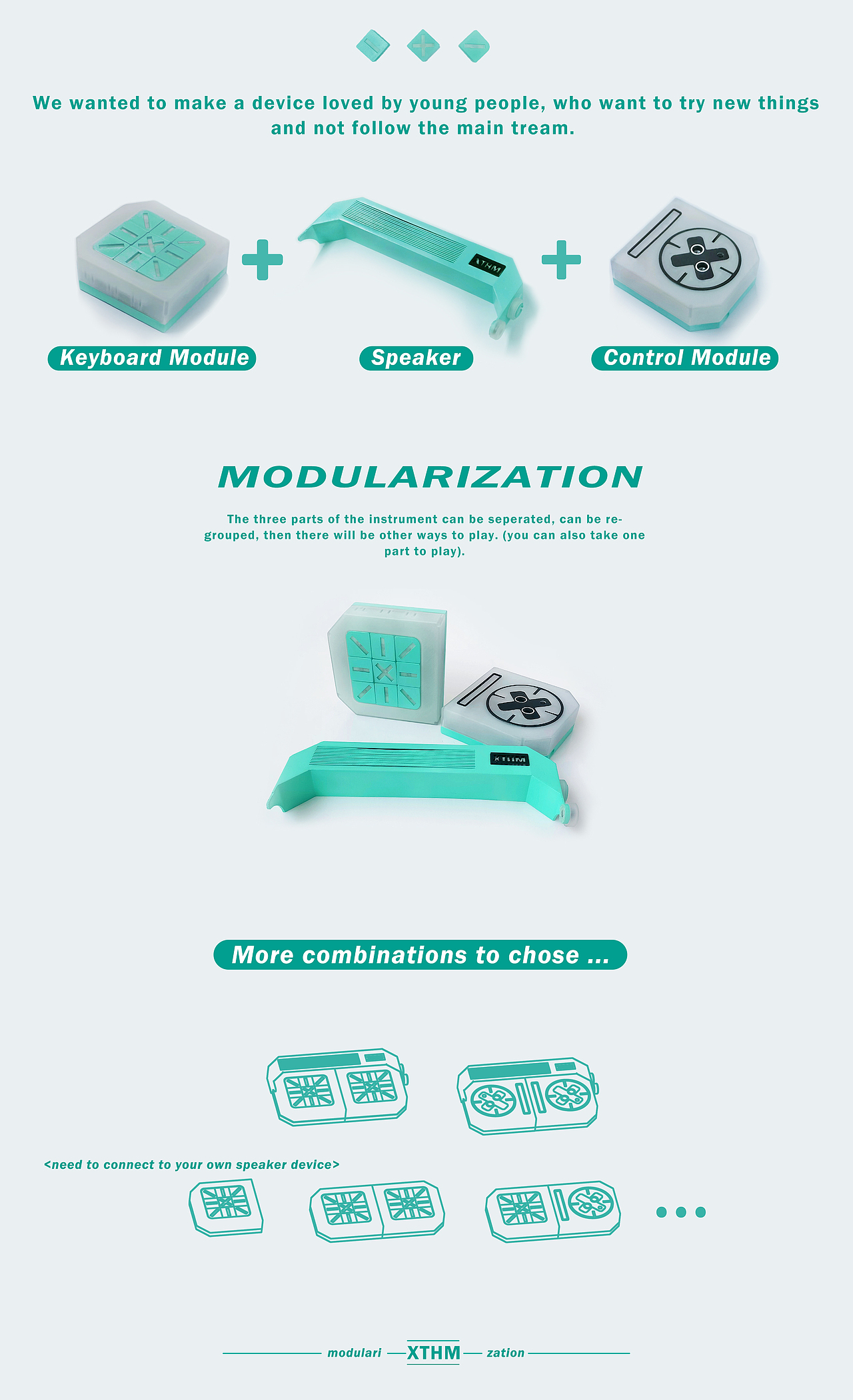 XTHM——一款基于手势识别的模块化音乐设备