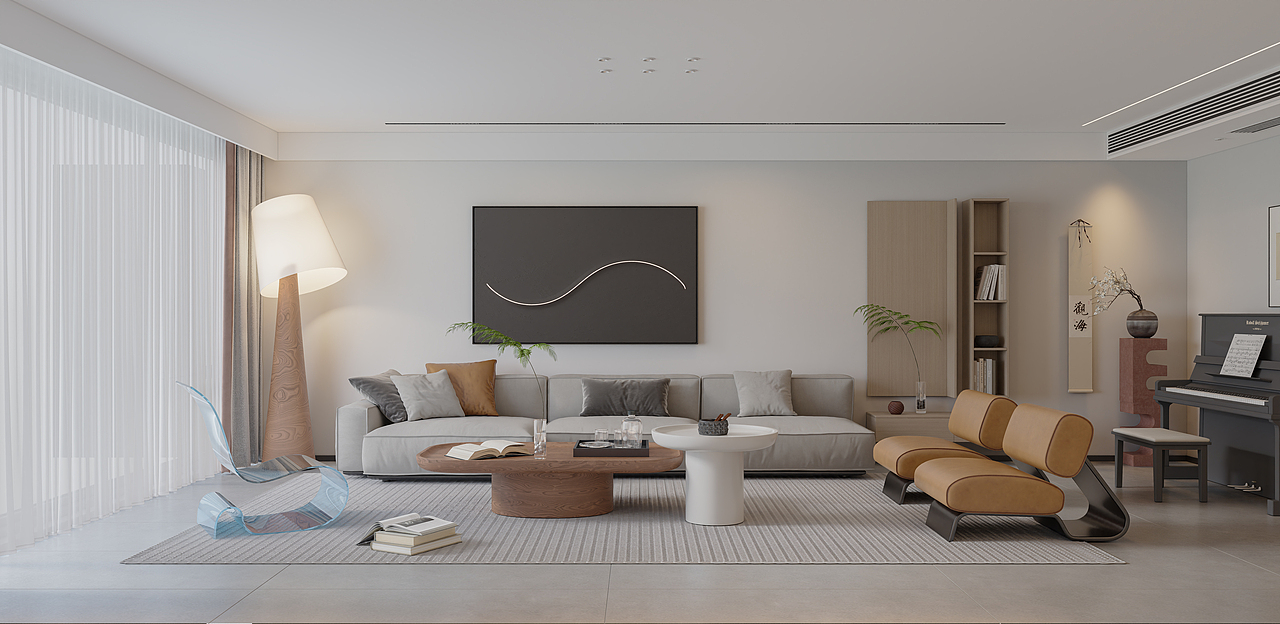 现代风奶油风俩种风格（图ZMzQ3NDI3MTUy） - 家装设计 - 站酷设计师潮视设计原创素材 - 站酷ZCOOL