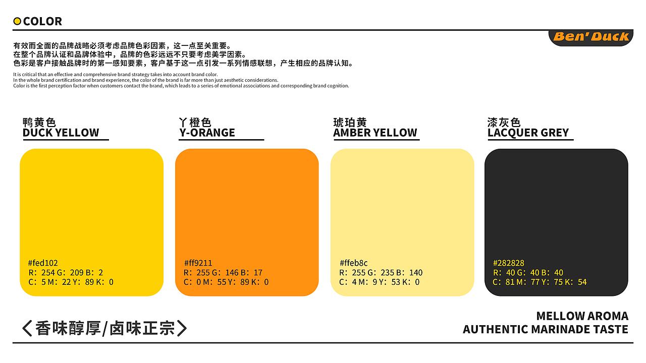【霈约文化】笨丫鸭品牌logo视觉方案展示