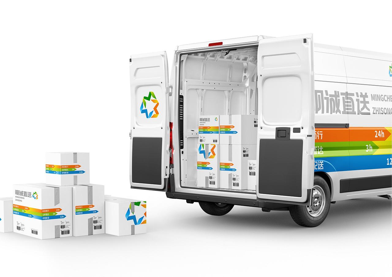 明诚直送生鲜物流派送品牌全案定位策划设计-上海因心（图ZMzcwMjgwNzQ0） - 品牌 - 站酷设计师INHEART上海因心原创素材 - 站酷ZCOOL