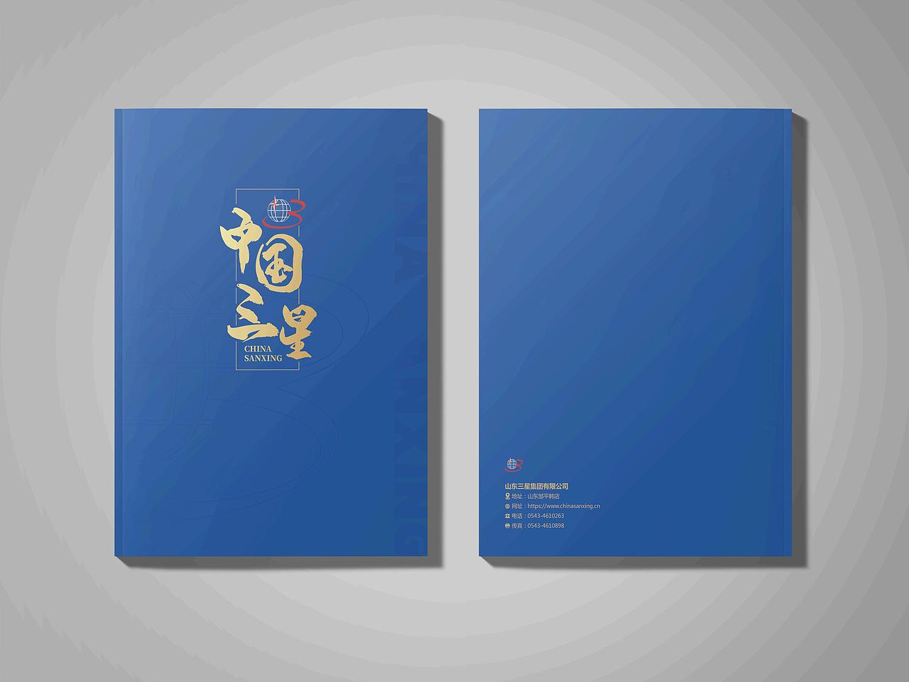 山东三星集团企业画册设计