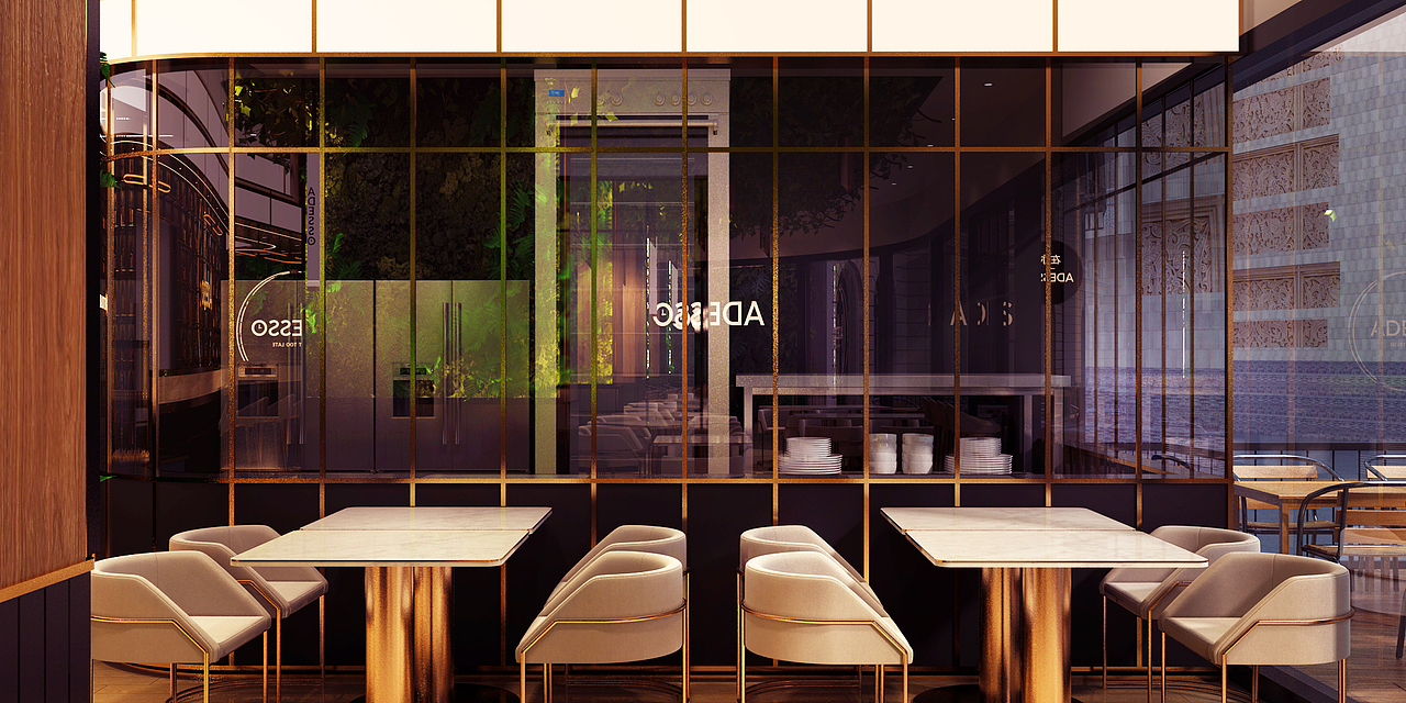 ADESSO 在亦外滩餐厅（图ZMzI0MzA3NzY4） - 场景 - 站酷设计师凡颂创意原创素材 - 站酷ZCOOL